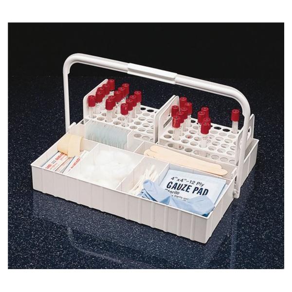 Bel-Art Products The Collector Phlebotomy Tray 14X11-1/2X2" 18 Place White Ea - F186310715