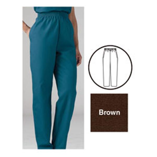 ComfortEase by Medline Scrub Pant 8850 Womens Small Brown Ea - 8850JBRS