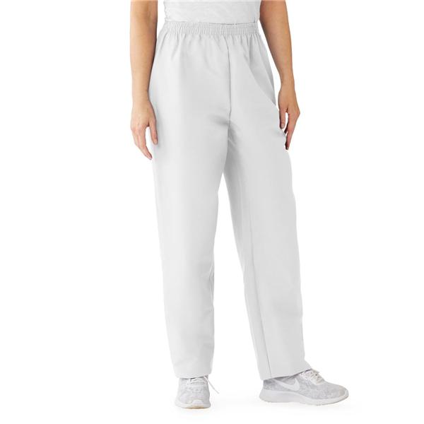 ComfortEase by Medline Scrub Pant 8850 Womens 2X Large White Ea - 8850XTQXXL