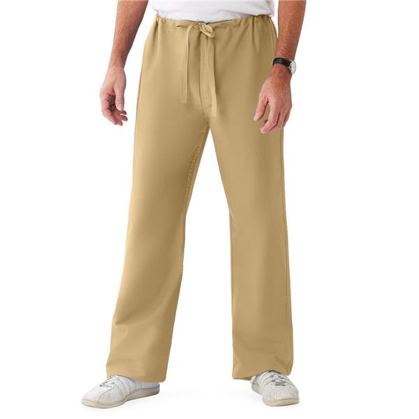 ComfortEase by Medline Pant Scrub 65% Polyester / 35% Cotton Unsx Khk Xs Rvrsbl Pckt Ea - 900JKKXS-CM