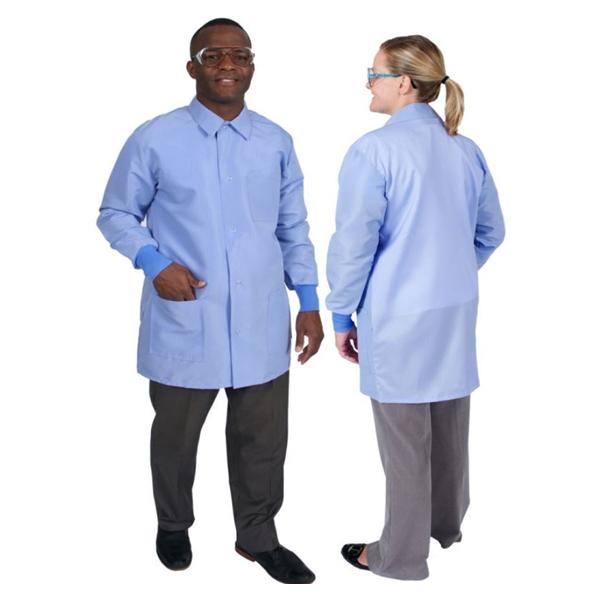Denline Uniforms Jacket Scrub Spun Woven Polyester Denline Protection Plus® Unisex Ceil Xl 34" Ea - DL171CEXL