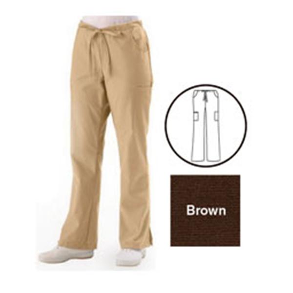 ComfortEase by Medline Pant Scrub Comfortease 8865 Unisex Small Petite Brown Ea - 8865JBRSP