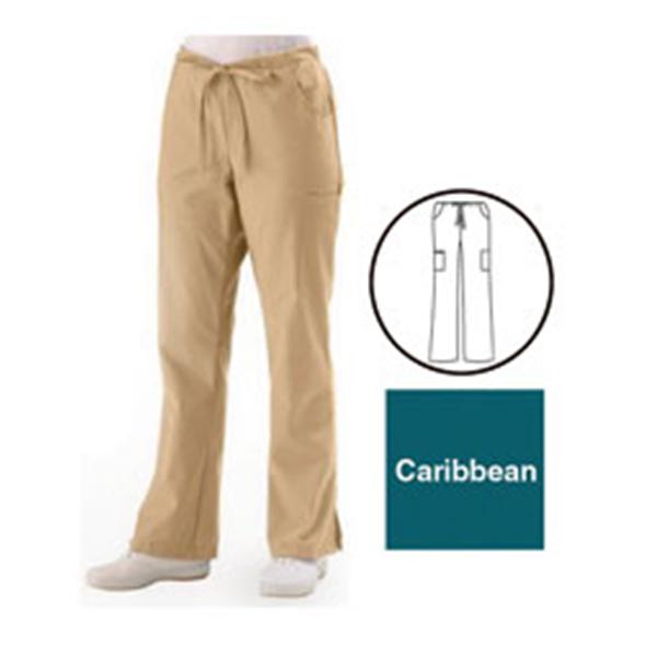 ComfortEase by Medline Pant Scrub 8865 Unisex Small Tall Caribbean Blue Ea - 8865JCBST