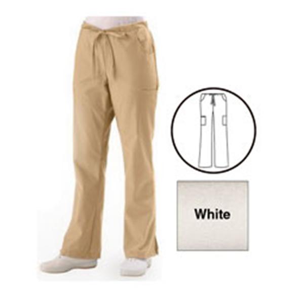 ComfortEase by Medline Pant Scrub Comfortease 8865 Unisex X-Large Petite White Ea - 8865XTQXLP