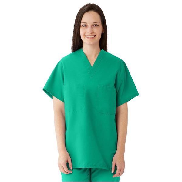 ComfortEase by Medline Shirt Scrub 910 Unisex Small Jade Green Ea - 910JTJS-CM