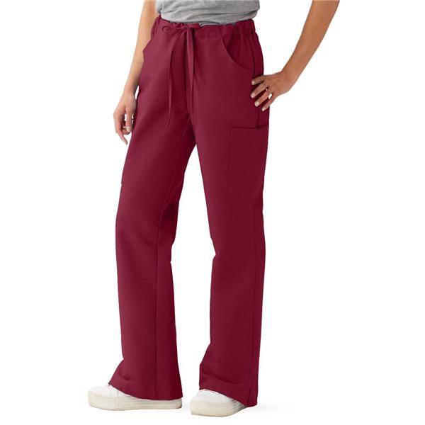 ComfortEase by Medline Pant Scrub 8865 Unisex 3X Large Wine Ea - 8865JWNXXXL
