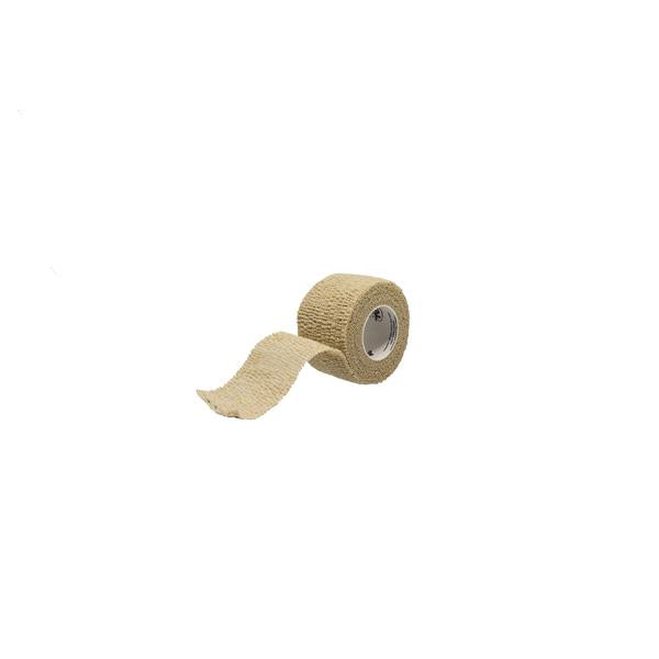 Dukal Corporation Bandage Elastic 1.5" Non-Sterile Cohesive Tan 48/Box - 8155T