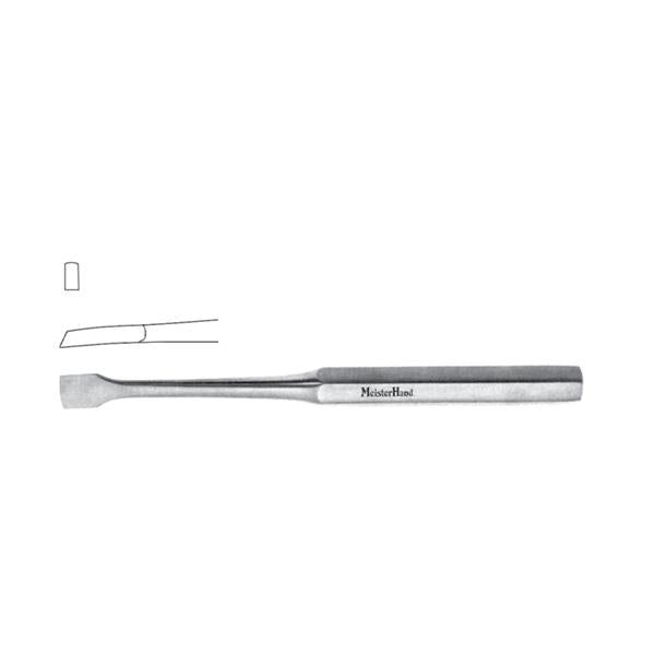 Miltex-Integra Elevator Periosteal Key Meister-Hand 7" 1/4" Wide Tip Stainless Steel Rsbl Ea - MH27-820