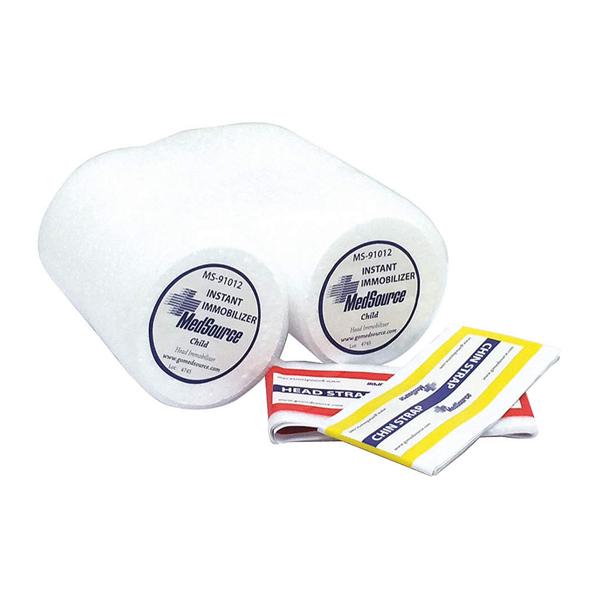 Medsource International Immobilizer Head Instant White Pediatric Ea, 50 Ea/Ca - MS-91012