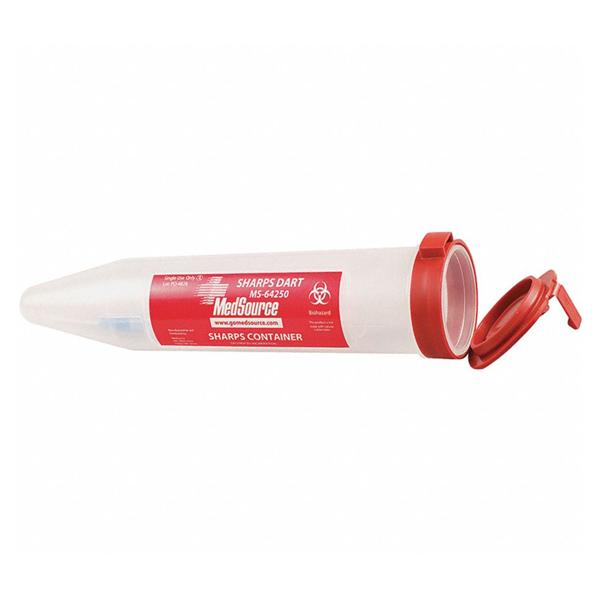 Medsource International Dart Sharps Small Polypropylene With Locking Lid/ Puncture Resistant Bottom Ea, 192 Ea/Ca - MS-64250
