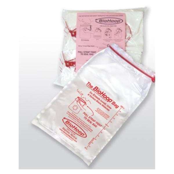 Hartwell Medical Bag Emesis/Collection Biohoop 8X13-3/4" 3L W/O Hk Vnl Clear Grd Ns Large 40/Case - BH 1100
