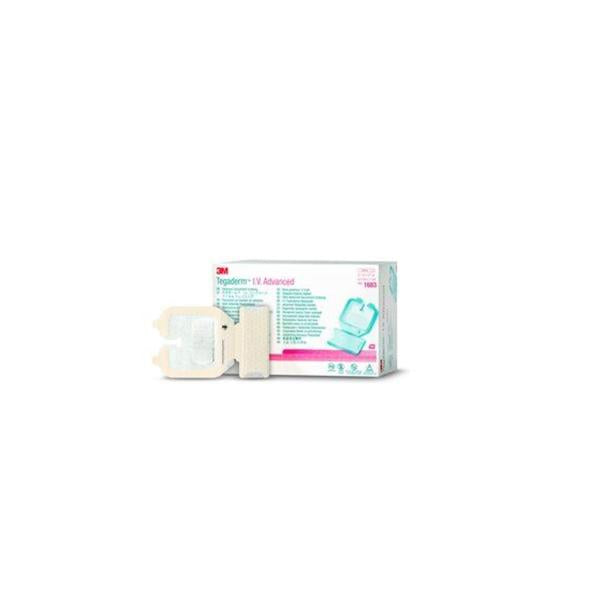 3M Healthcare Dressing Wound Tegaderm Flm 2-1/2X2-3/4" Oval Strl Adhs Transparent Abs Lf Each, 400 Ea/Ca - 1683