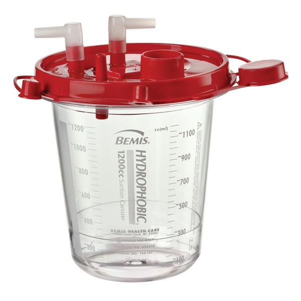 Bemis Healthcare Canister Suction 1200Ml Ea, 48 Ea/Ca - 434410