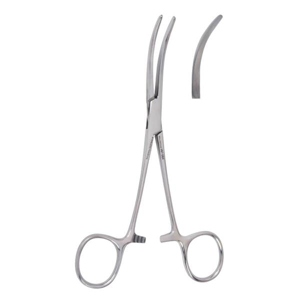 Miltex-Integra Forcep Tube Occluding St. Vincent Vantage 6-1/2" Smooth Jaw Curved Ss Ea - V97-584