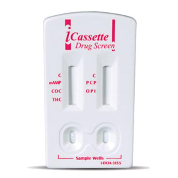 Alere Toxicology-Products Icassette Drug Screen Test Kit Clia Waived 5 Panel 25/Bx - I-DOA-3155