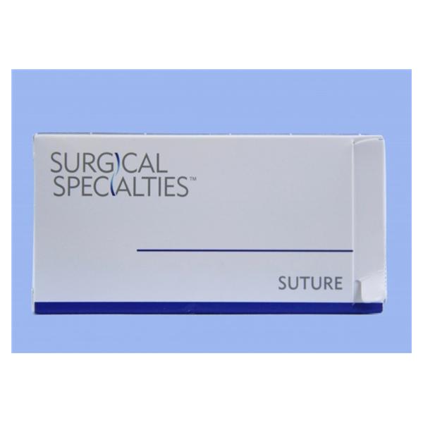 Look/Div Surgical Specialties Suture 10-0 Nylon Hsl-5/Hsl-5 Black 12" Double Arm Monofilament 12/Bx - A7756N
