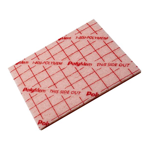 Ferris Mfg Corp Dressing Wound Polymem Hdrphlc 3X3" Nadhs Non-Adherent Pink Absorbent Lf 15/Bx, 4 Bx/Ca - 5033