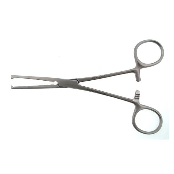 Hermann Medizentechnik Forcep Hemostatic Rochester-Ochsner 6-1/4" Straight 1X2 Teeth Stainless Steel Ea - BR12-32016