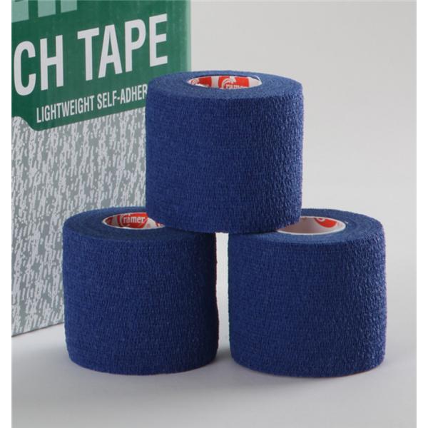 Cramer Products Tape Stretch Eco-Flex Elastic 2"X6Yd Cohesive Blue 24Rl/Ca - 285118