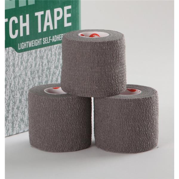 Cramer Products Tape Stretch Eco-Flex Elastic 2"X6Yd Cohesive Grey 24Rl/Ca - 285119
