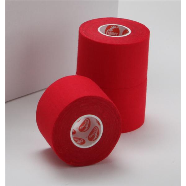 Cramer Products Tape Athletic 100% Cotton 1.5"X10Yd Adhesive Red 32Rl/Ca - 280110