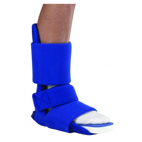 DJO Splint Nght Dorsiwedge M6/W6.5 Ank/Lg/Ft Plstc/Fm M6/W6.5 Blu Sz Sm Univ Ea - 79-81403
