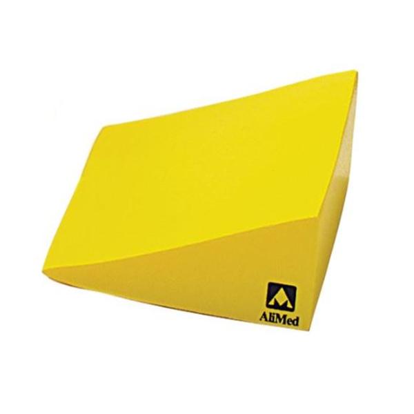 Alimed Wedge Positioning Protecta-Coat Foam/Ionic Silver Yellow 11X8.5X3.75" Ea - 924955