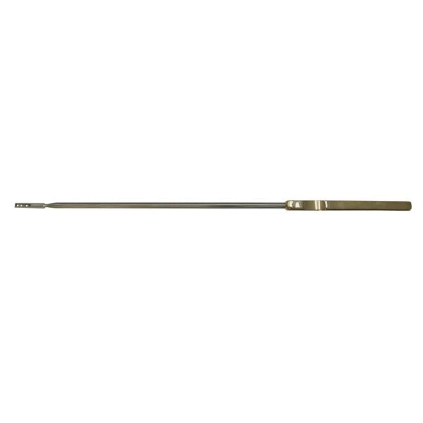 Hermann Medizentechnik Curette Endocervical Kevorkian Kevorkian Gold 12" 4Mm Tip Ss W/ Bskt Rsbl Ea - BR70-59640