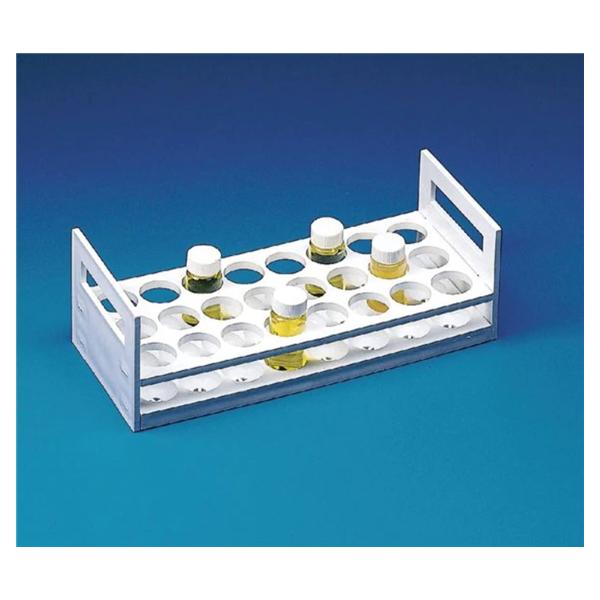 Bel-Art Products Sp Scienceware Scintillation Vial Rack 30Mm 24 Place White Ea - F185120000