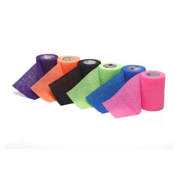 3M Healthcare Bandage Coban Wrap Elastic 3"X5Yd Lf Non-Sterile Bright Pack 24/Ca - 2083C