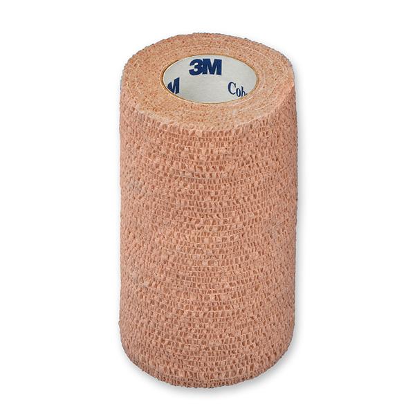 3M Healthcare Bandage Coban Wrap Elastic 4"X5Yd Latex Sterile Tan 18/Ca - 1584S