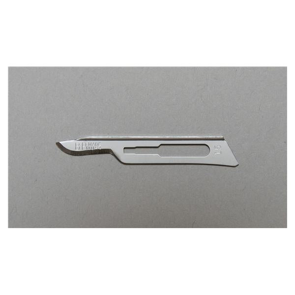 Bard Parker Blade Surgical Bard-Parker #15 Carbon Steel Sterile Disposable 50/Bx, 3 Bx/Ca - 371115