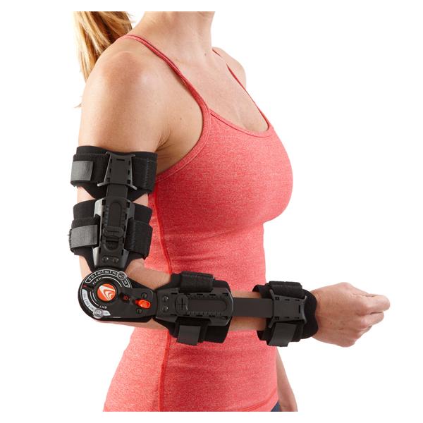 Breg. Brace T-Scope Premier Regular Elbow Black Left Ea - 7254