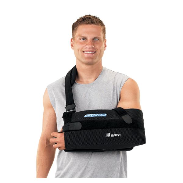 Breg. Brace Slingshot 2 Adult Shoulder Airmesh Fabric Black Size Small Universal Ea - 8502