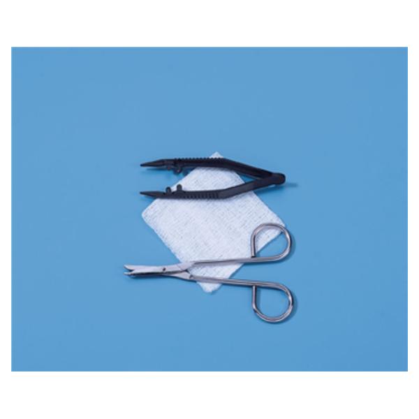 Busse Hospital Disposable Kit Suture Removal With 3X3" Gauze Sponge/Forceps Lf Sterile 50/Ca - 717