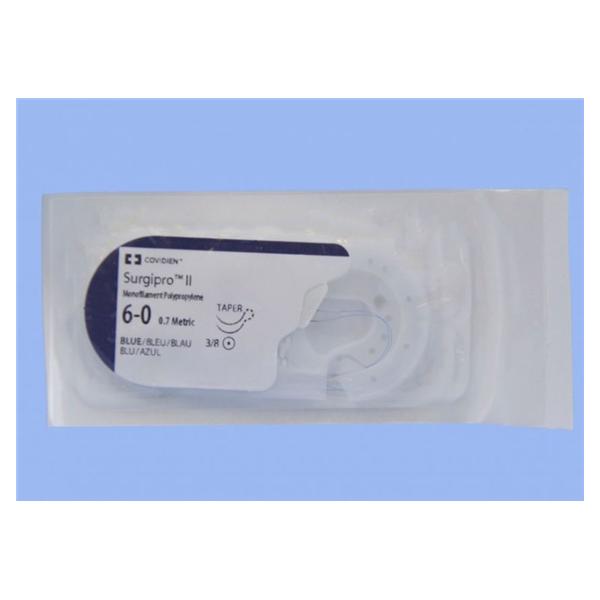 Medtronic MITG-Covidien Suture 6-0 Polypropylene Cv-11 Surgipro Ii Blue 36" Monofilament 36/Ca - VP726X