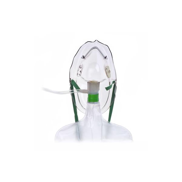 Hudson Respiratory Care Mask Oxygen Adult Non-Rebreather Ea, 50 Ea/Ca - 1059