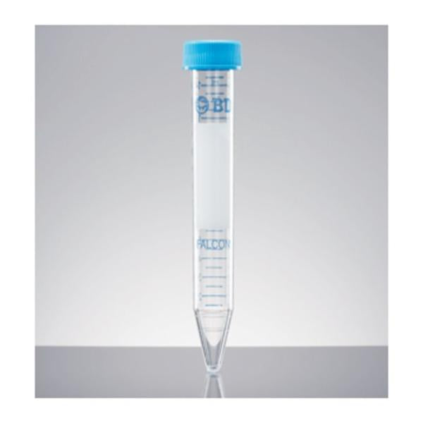 Corning Lifescience Falcon Centrifuge Tube Polystyrene 15Ml 17X120Mm Conical Bottom Sterile 50/Pk, 10 Pk/Ca - 352095