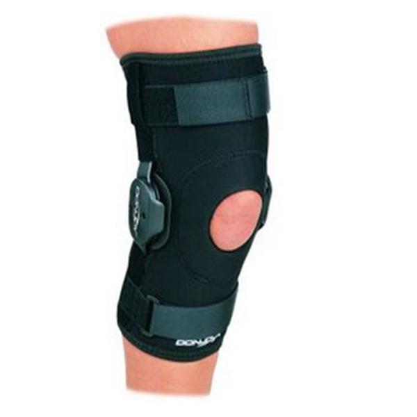 DJO Brace Sleeve Economy Adult Knee Drytex Black Size Large Universal Ea - 11-0556-4