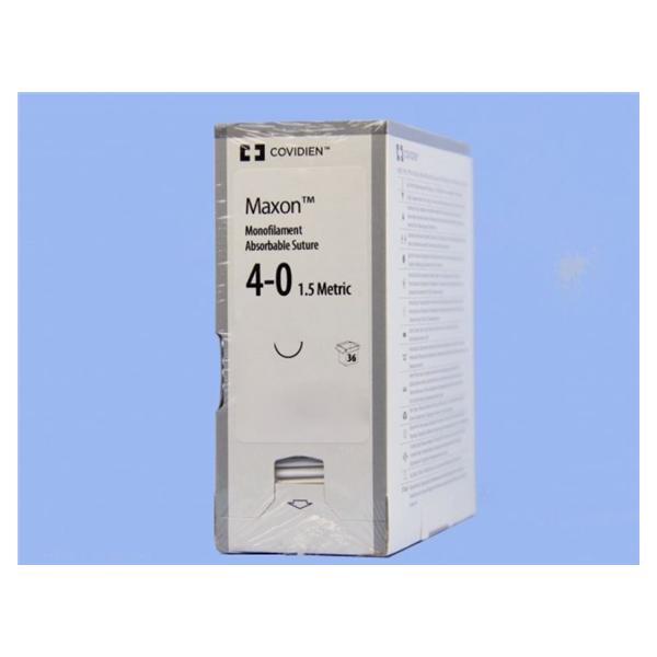 Medtronic MITG-Covidien Suture 4-0 Polyglyconate Copolymer Cv-23 Maxon Green 30" Monofilament 36/Ca - 8886620731