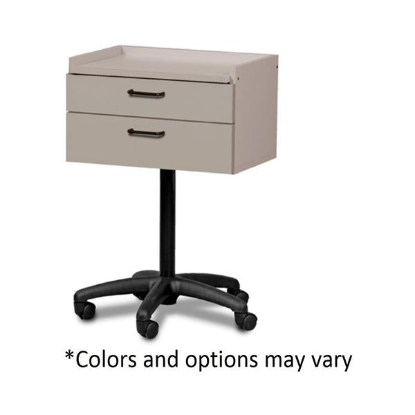 Clinton Industries. Cabinet Equipment 22X17X33" 5 Leg/Casters 2 Drawer Each - 8920