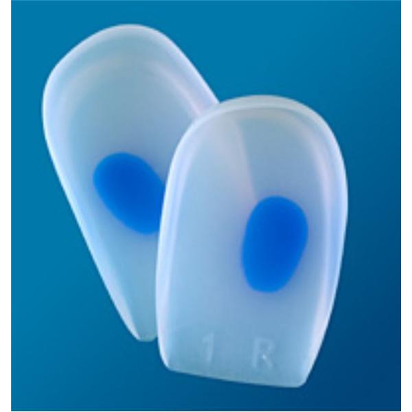 Fla Orthopedics Inc Cushion Soft Point Heel Silicone Men 3.5-7.5/Women 5-8 Blue Spot Size Small Ea - F131