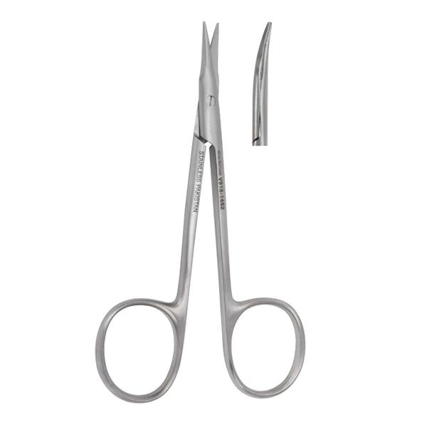 Miltex-Integra Scissors Tenotomy Stevens Vantage 4-1/8" Blunt Serrated Curved Ss Ea - V918-1466
