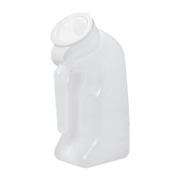 Graham-Field/Everest &Jennings Urinal Patient 1Qt Translucent Hdpe Male With Lid Ea - 3201