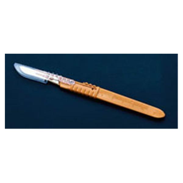 Accutec Blades Scalpel Surgical #11 Polymer Coated Safety Sterile Disposable 10/Bx, 12 Bx/Ca - 73-0611