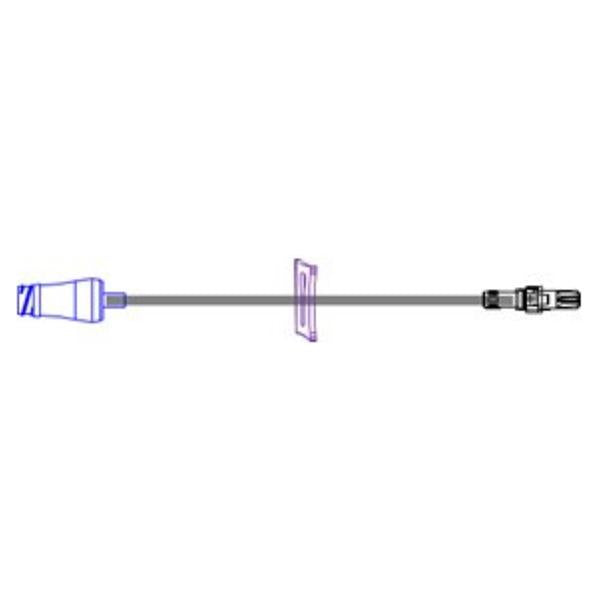 Icu Medical Iv Extension Set 7" Rotating Adapter 50/Ca - B33150