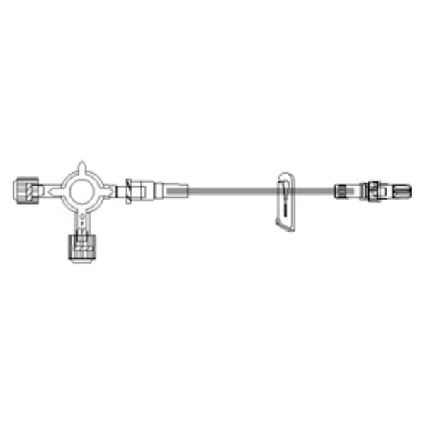 Icu Medical Iv Extension Set 7" Rotating Adapter 50/Case - B4126