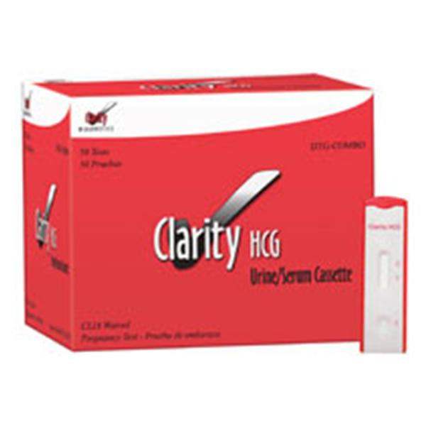 Diagnostic Test Group Clarity Hcg Urine Test Cassette Clia Waived For Urine/Moderate For Serum 50/Bx - DTG-COMBO