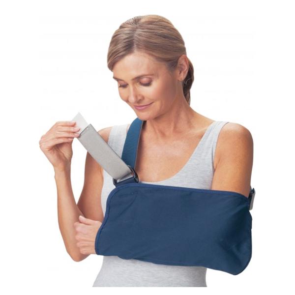 DJO Sling Envelope Vogue Adult Arm Cotton/Polyester 8.25X18" Blue Size Large Ea - 79-84157