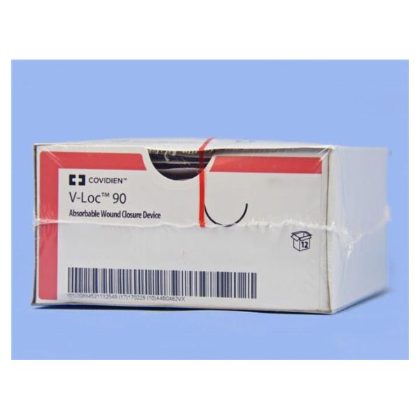 Medtronic MITG-Covidien Suture 3-0 Glycolide V-20 V-Loc 90 Violet 6" Barbed Absorbable 12/Ca - VLOCM0604
